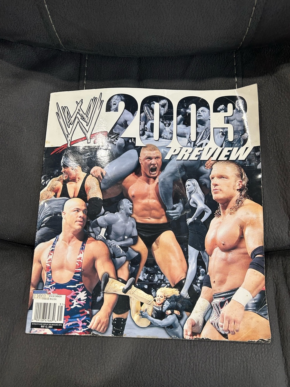WWE preview magazine 2003
